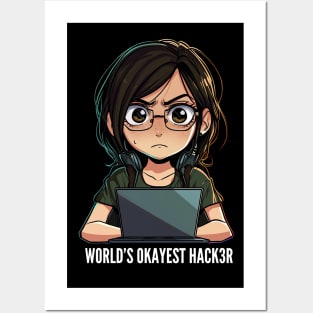 World's Okayest Hacker v4 Posters and Art